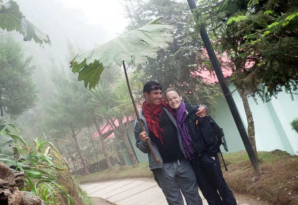 PHOTO: Political prisoner Edwin Espinal married human rights activist Karen Spring in a prison in Honduras, Oct. 18, 2018. 