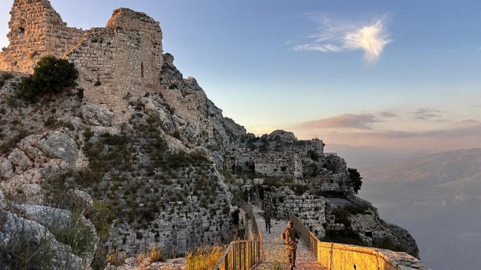 PHOTO: Israeli soldiers operate at Beaufort Ridge in southern Lebanon, in this handout image released on May 31, 2026.