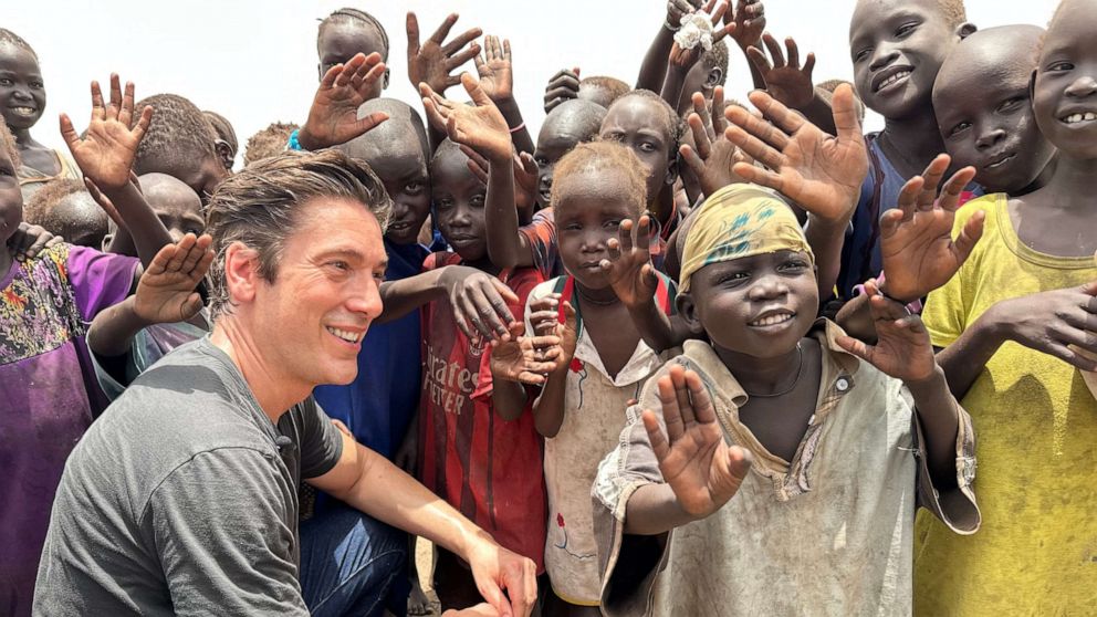 PHOTO: David Muir and his team traveled to South Sudan to report on another front line of the climate crisis, with more than 1 million people now facing severe food insecurity due to the worst floods here since the 1960s, according to the United Nations.