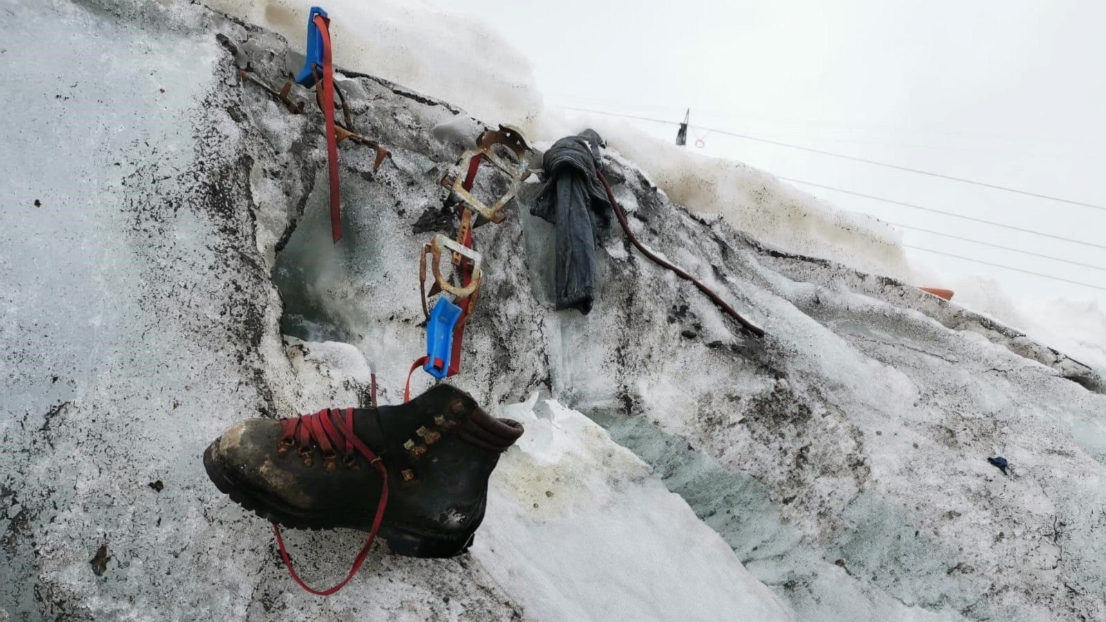 Body of hiker missing for 37 years discovered in melting glacier - ABC News