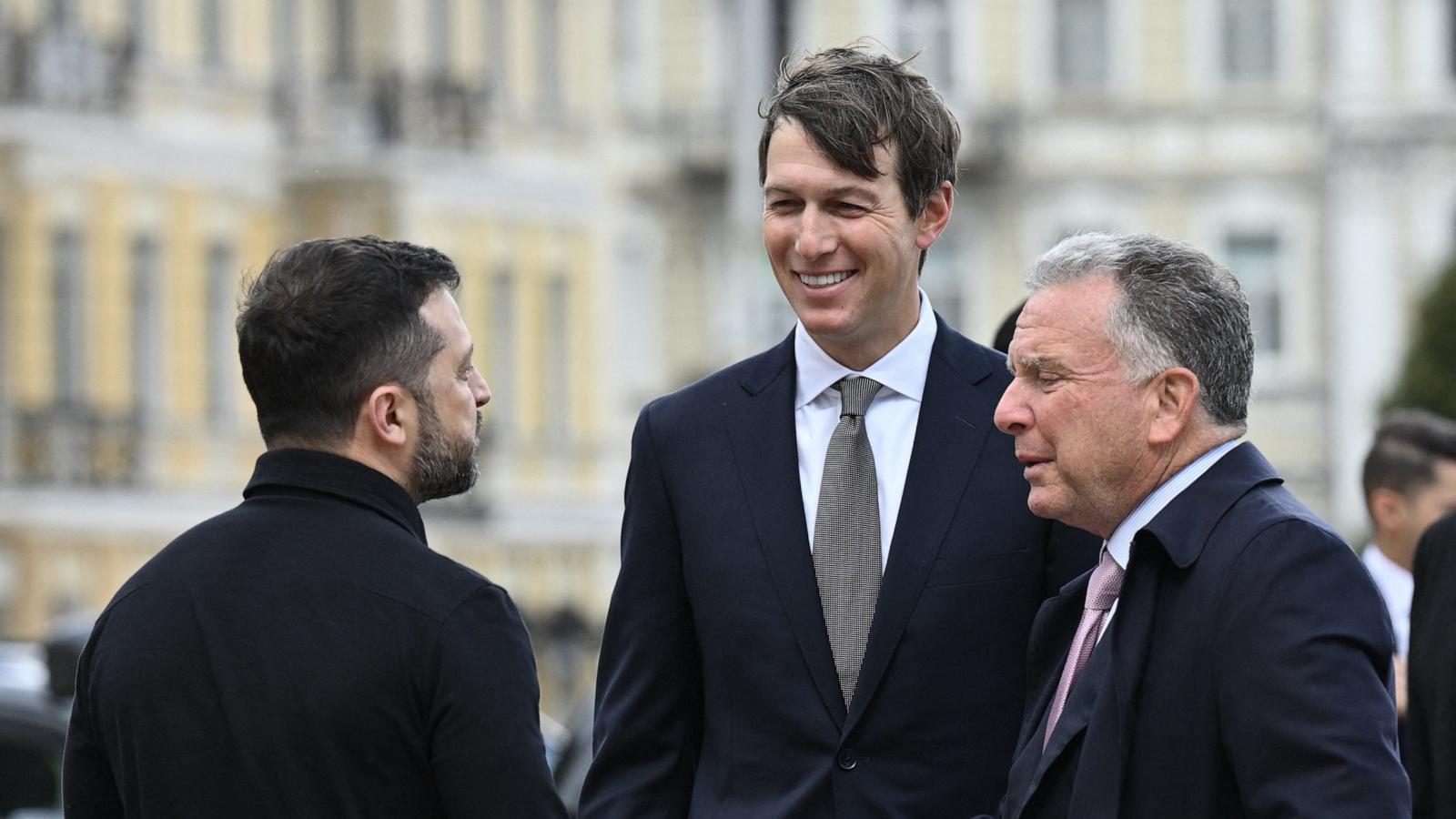 Witkoff, Kushner arrive in Ukraine for talks after 'substantive' meeting with Putin