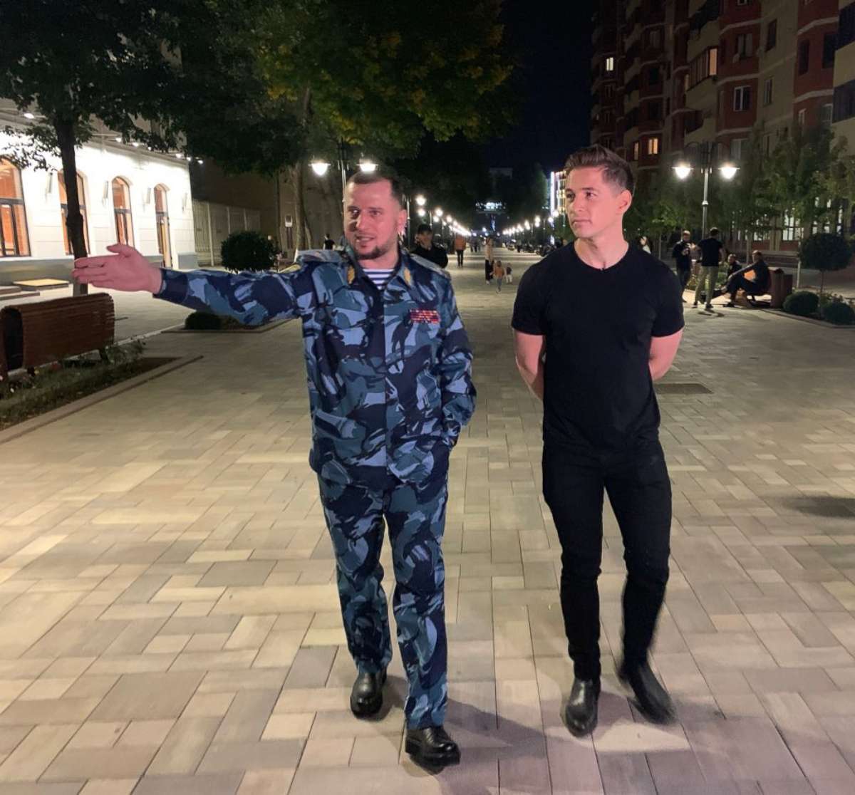 PHOTO: ABC News' James Longman spoke with Apti Alaudinov, the head of police in Chechnya, a Russian republic that has allegedly purged LGBTQ people over the last two years. 