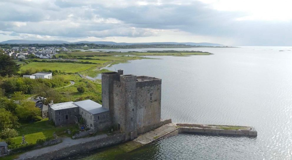 PHOTO: Oranmore Castle on the shore at the edge of the town in County Galway on Ireland’s west Coast.

