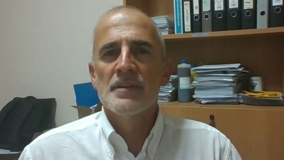 PHOTO: Dr. Marco Baldan has been living in Lebanon for years as part of the Red Cross. He says the explosion that rocked Beirut on Aug. 4 is "heartbreaking." 