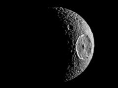 Saturn's 'Death Star' moon has a hidden ocean under its surface