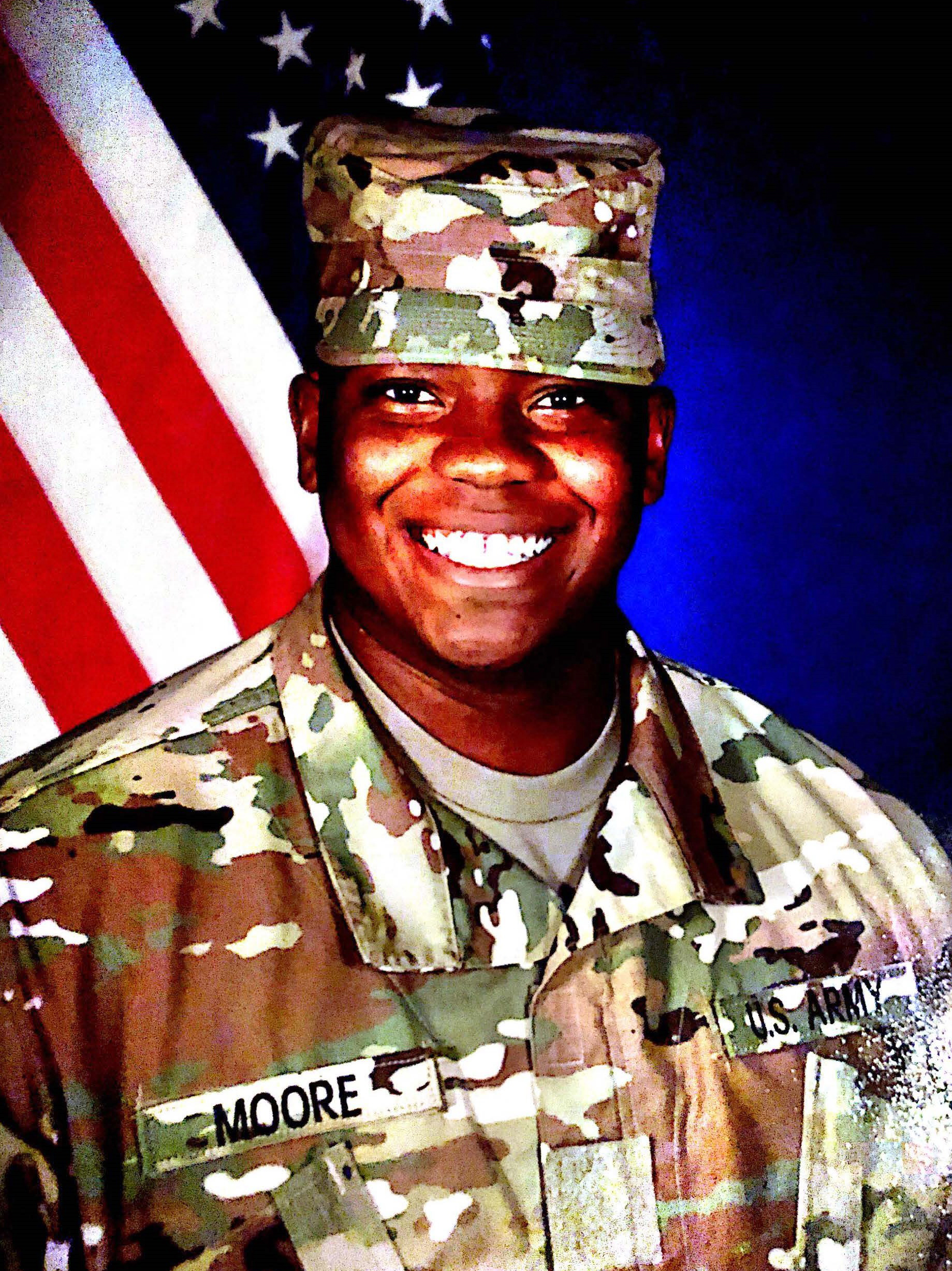 PHOTO: Spc. Antonio Moore died on Jan. 24 in Deir ez Zor Province in Syria from injuries he sustained in a vehicle rollover.