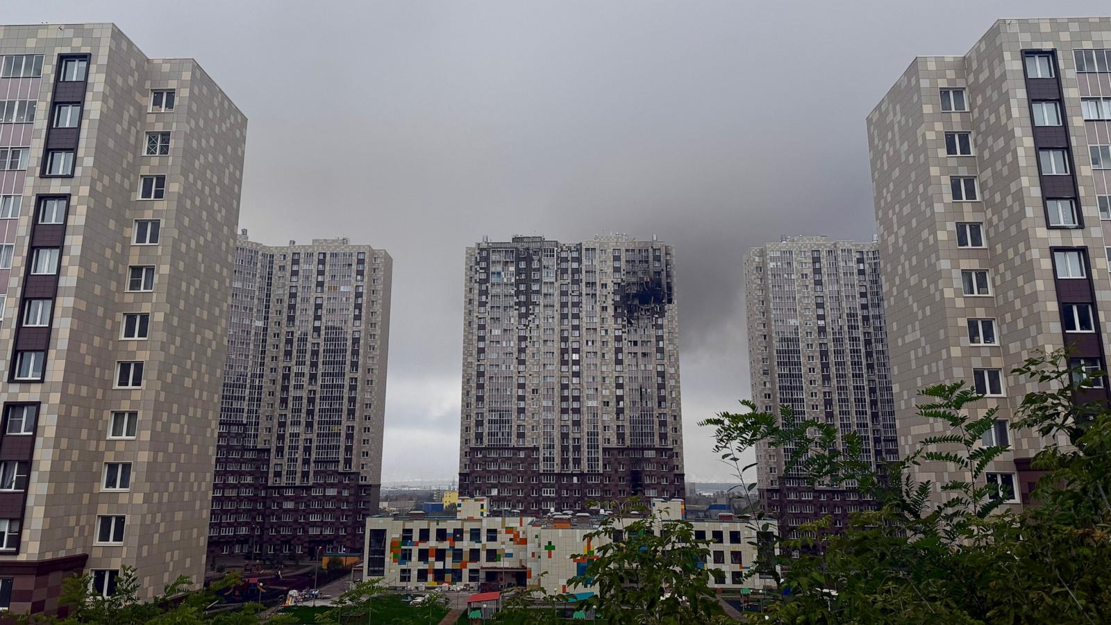 Ukrainian drones target Moscow, oil refinery in deadly attack, Russian officials say