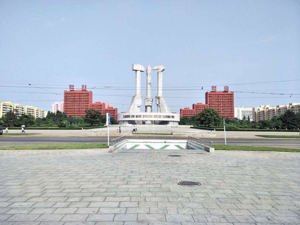 PHOTO: The Monument to Party Founding, Pyongyang, North Korea, May 2018.