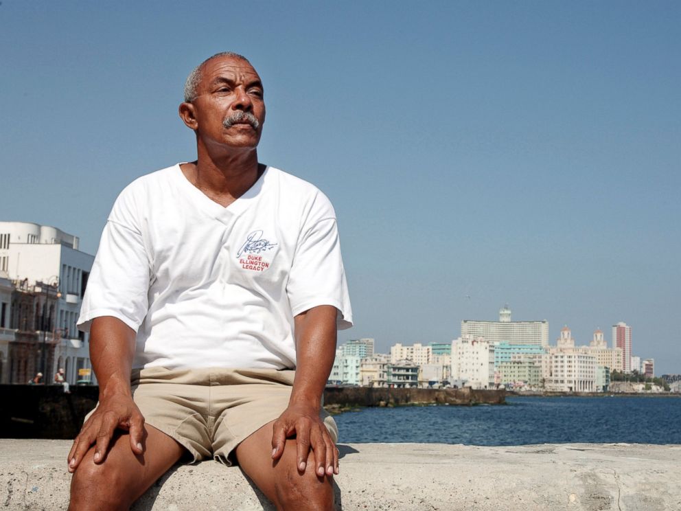 PHOTO: Charlie Hill, on the wall of the coastal Malecon Avenue in Havana, Cuba, May 5, 2007.