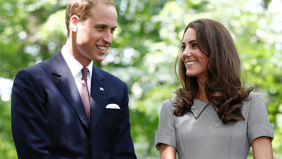 Britain's Prince William and his wife, Catherine, Duchess of Cambridge, attend a tree-planting ceremony at Rideau Hall in Ottawa July 2, 2011.  