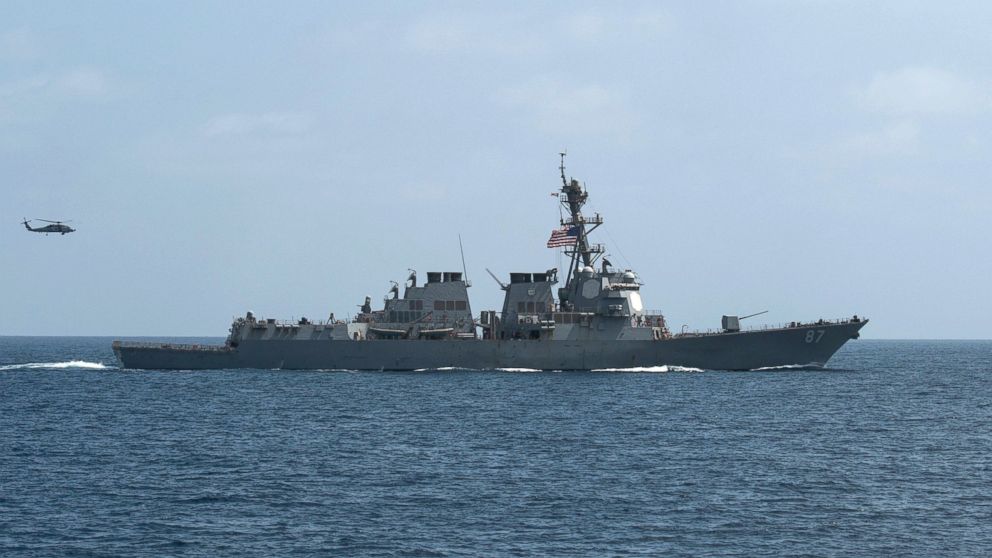 USS Mason Fires Missiles at Possible Missile Attack - ABC News
