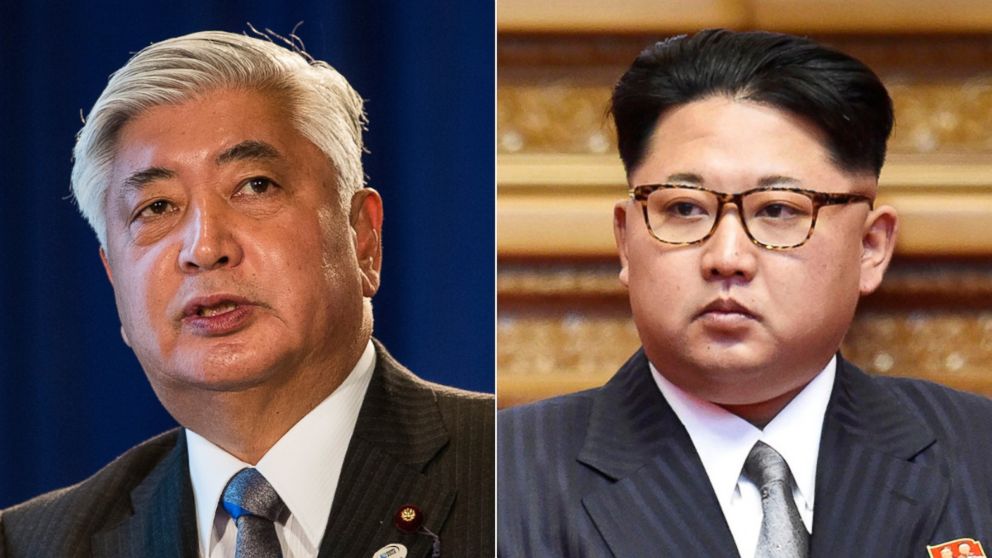 Japanese Minister of Defense Gen. Nakatani attends a press conference announcing a reconfirmation and revision to the "Guidelines for U.S.-Japan Defense Cooperation," created by the U.S.-Japan Security Consultative Committee on April 27, 2015 in New York City | North Korean leader Kim Jong Un claps during the first congress of the country's ruling Workers' Party in 36 years, in Pyongyang, North Korea, on May 9, 2016.