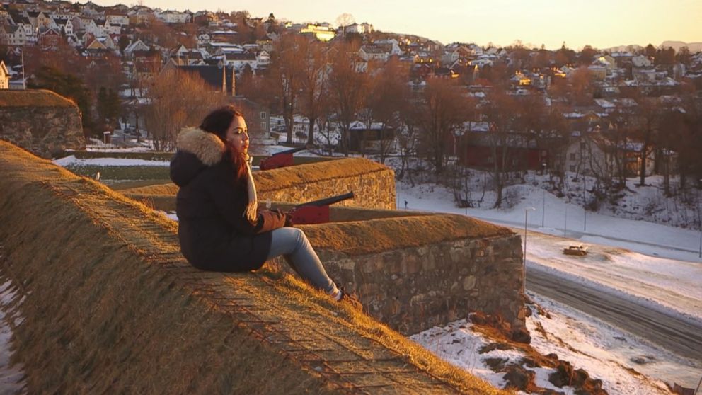 PHOTO: For Taibah Abbasi, home is Trondheim. 'My fight started in Norway and will end in Norway,' she tells ABC News, Jan. 17, 2018