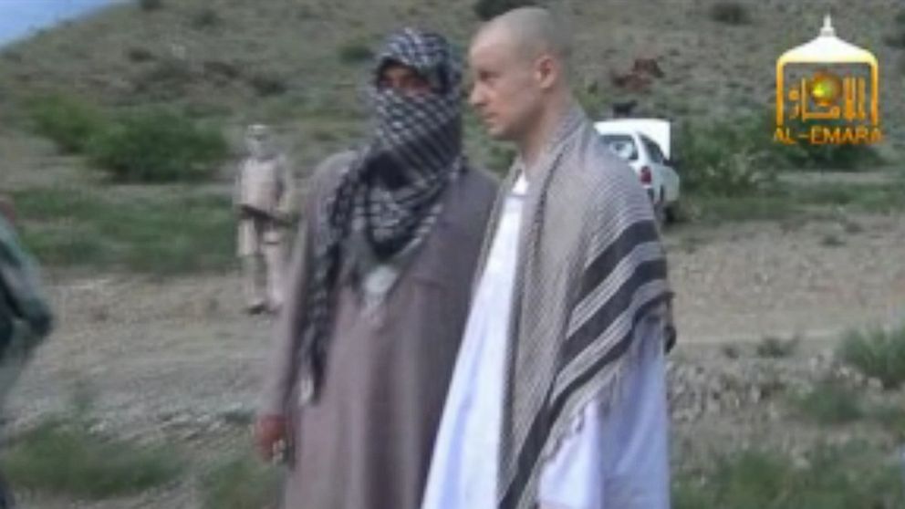 PHOTO: Video released by the Taliban reportedly shows the handover of Army Sgt. Bowe Bergdahl, May 31, 2014 in Afghanistan.