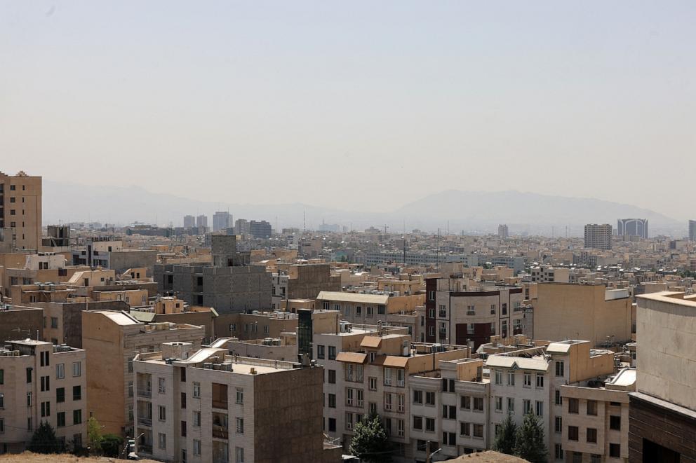 PHOTO: This picture shows a general view of Tehran, Iran, on June 22, 2025.