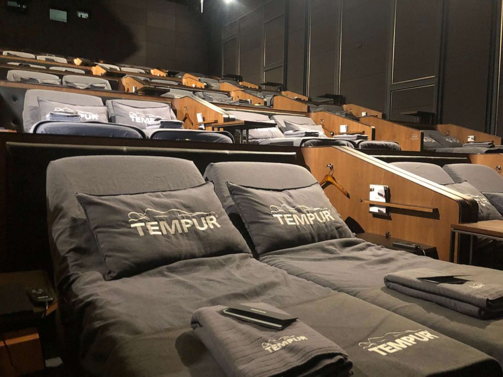 PHOTO: CGV, South Korea's largest movie theater chain opened a collaboration cinema with Tempur. Seoul, South Korea. May 8 2019. 