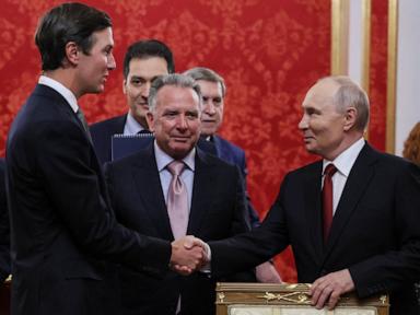 Witkoff, Kushner meet with Putin to discuss Ukraine war