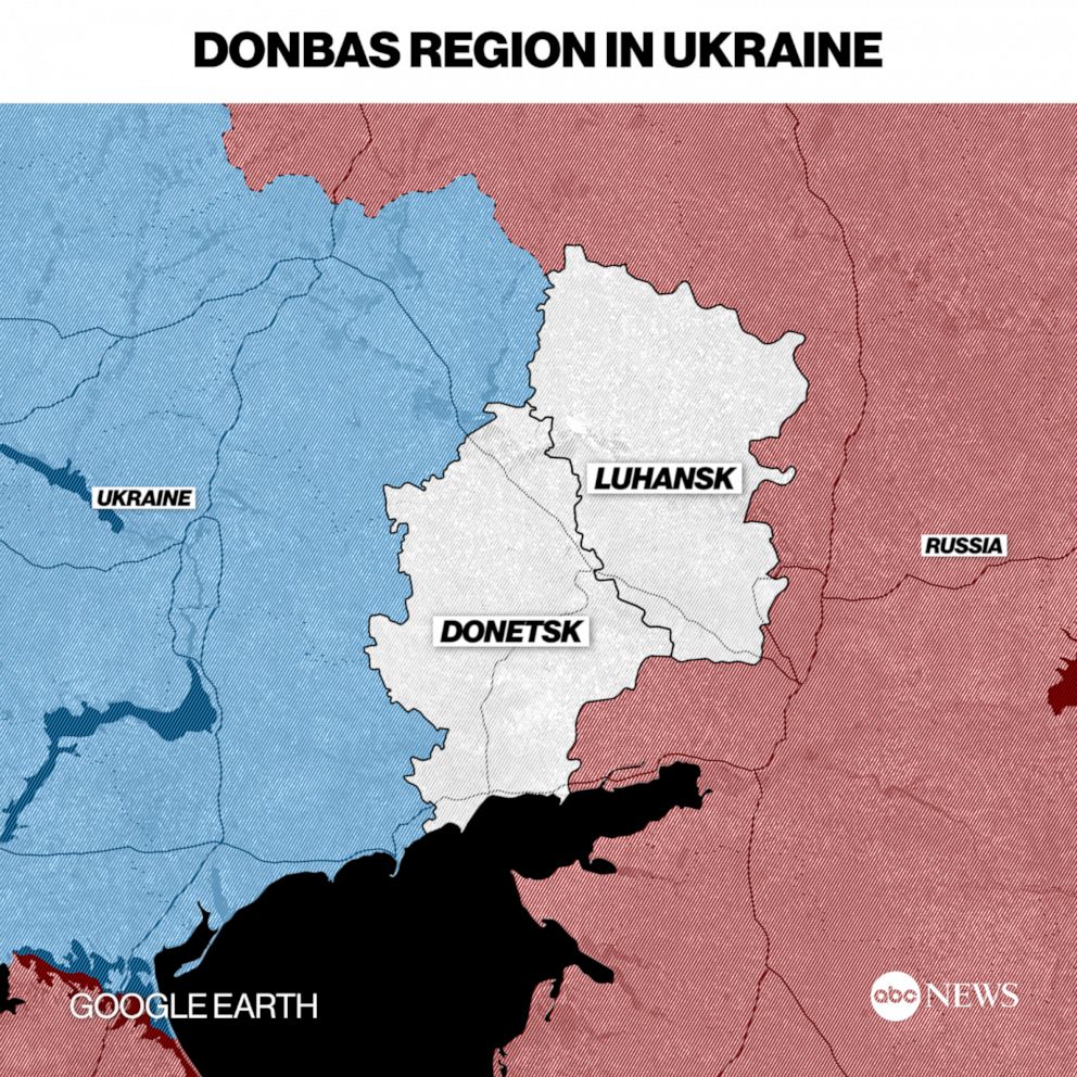 PHOTO: donbas region in ukraine