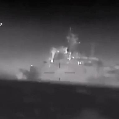 It's the second time in two weeks that Ukraine has claimed to have sunk a Russian warship in the Black Sea. 