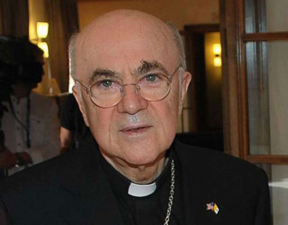 PHOTO: Monsignor Carlo Maria Vigano' in Rome, April 2016.