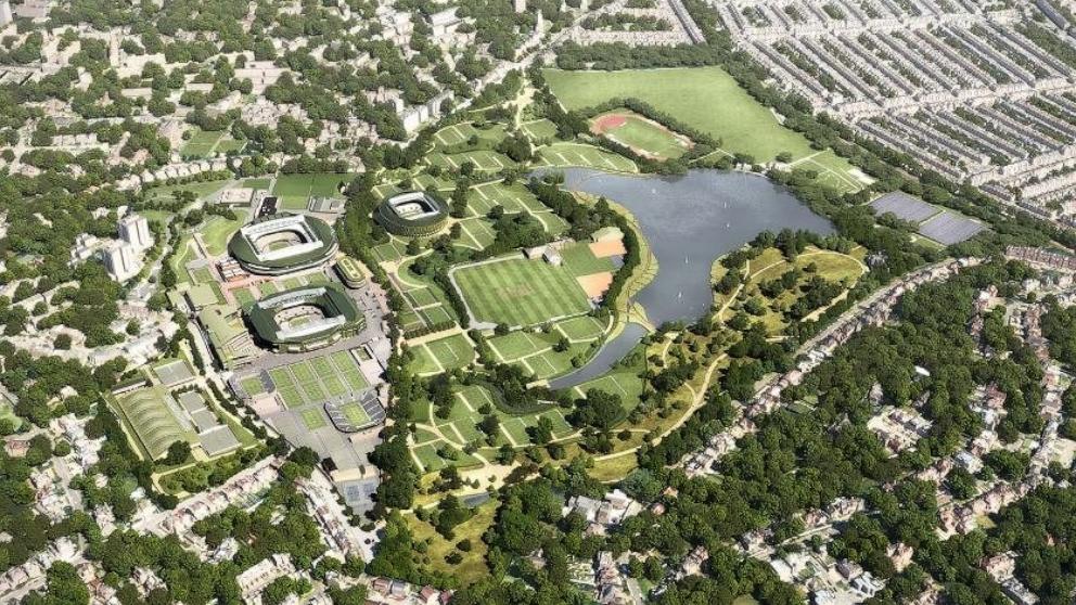 Transforming tennis tradition: The massive new Wimbledon Park Project will more than double its size