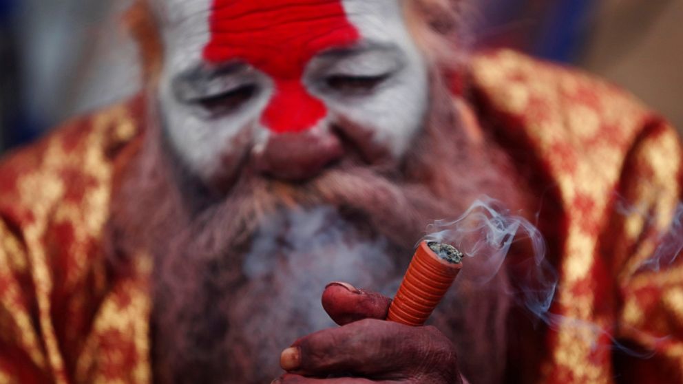 Thousands Light Up Joints During Hindu Festival In Nepal Abc News