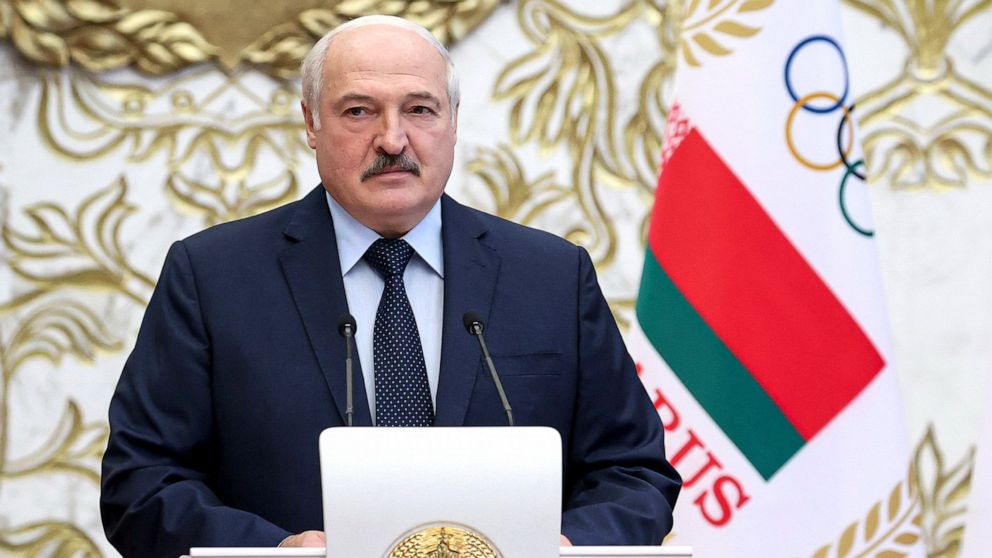 Belarus leader vows to keep up raids of NGOs, media outlets