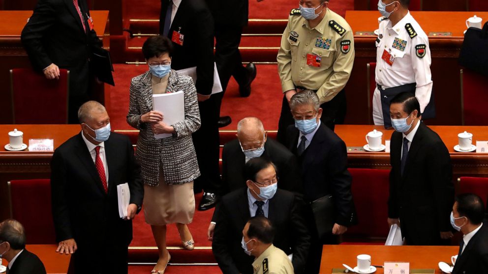 Hong Kong opposition slams China national security law move - ABC News
