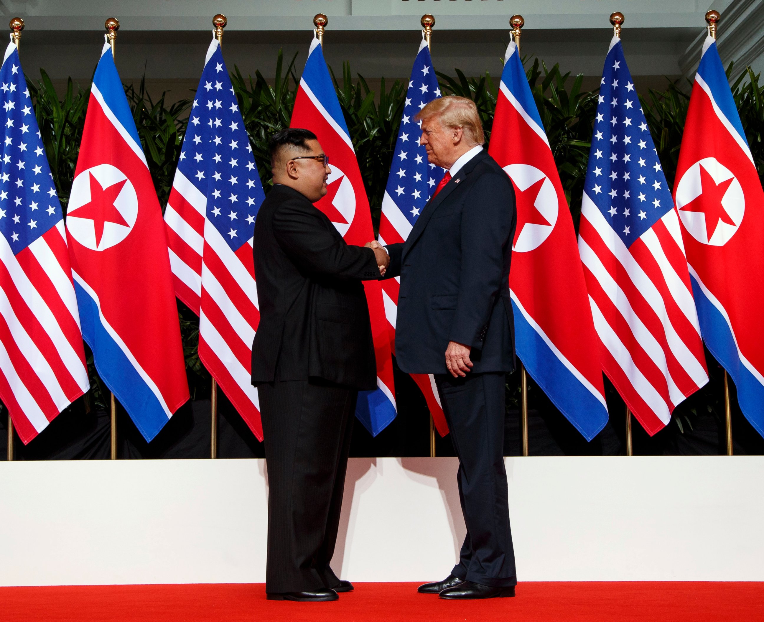 Donald Trump, Kim Jong Un