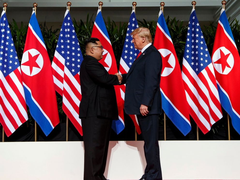 Donald Trump, Kim Jong Un