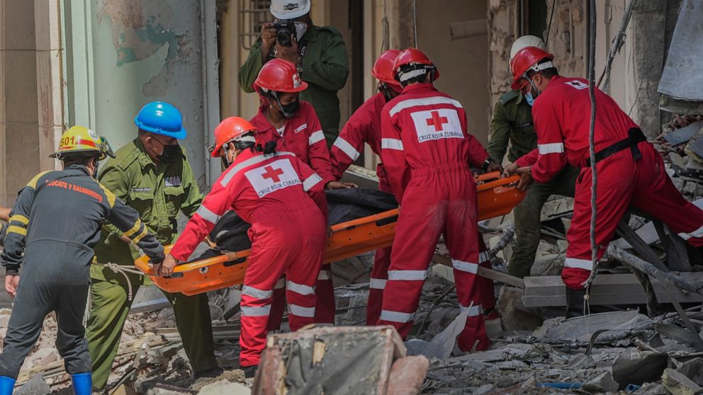 Crews work through 2nd night after Cuba hotel blast kills 27