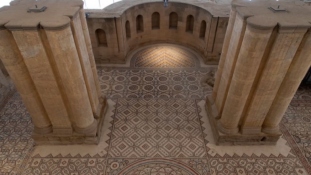 Renovations offer new view of ancient West Bank mosaic