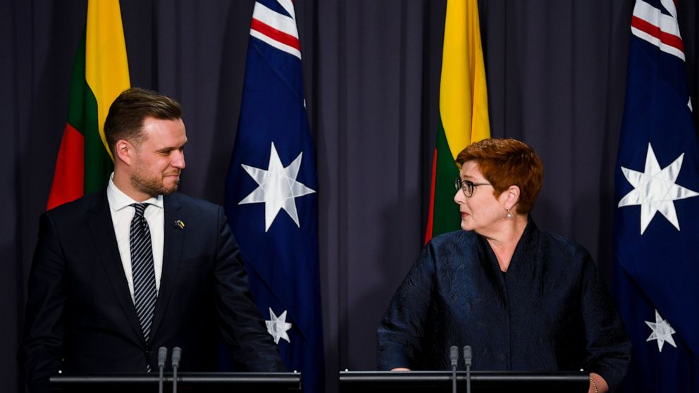 Australia, Lithuania unite against Chinese economic coercion