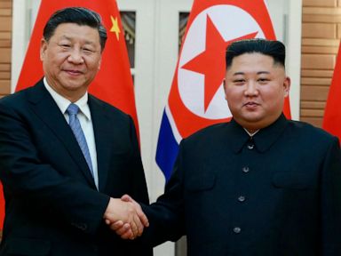 Leaders of North Korea, China vow to strengthen ties