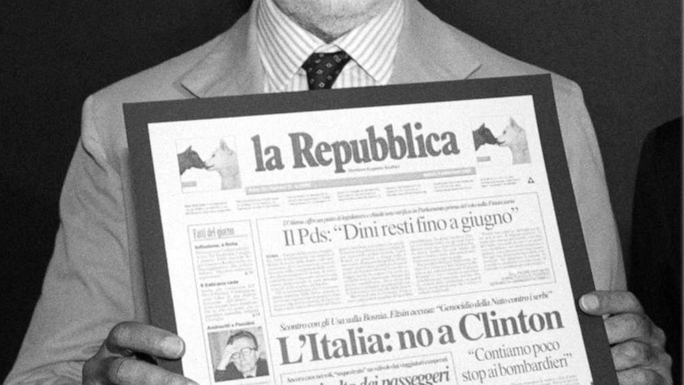 La morte di Eugenio Scalfari, che ha rivoluzionato la stampa italiana
