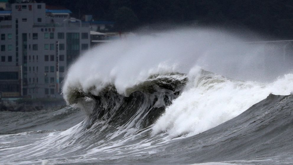 Typhoon leaves 20,000 homes without power in South Korea