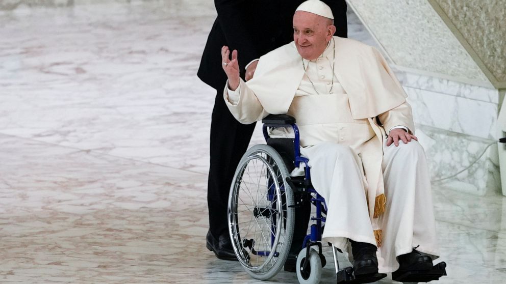 Cardinal: Pope's wheelchair use an example to older adults