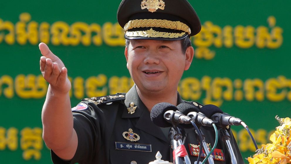 Cambodia's leader Hun Sen endorses oldest son as successor