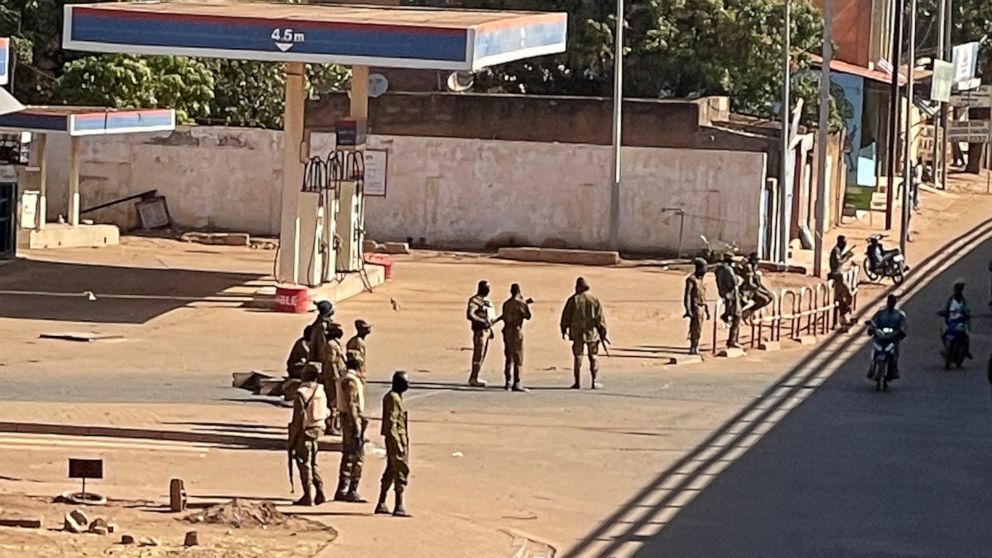 Heavy gunfire reported at Burkina Faso military base - ABC News