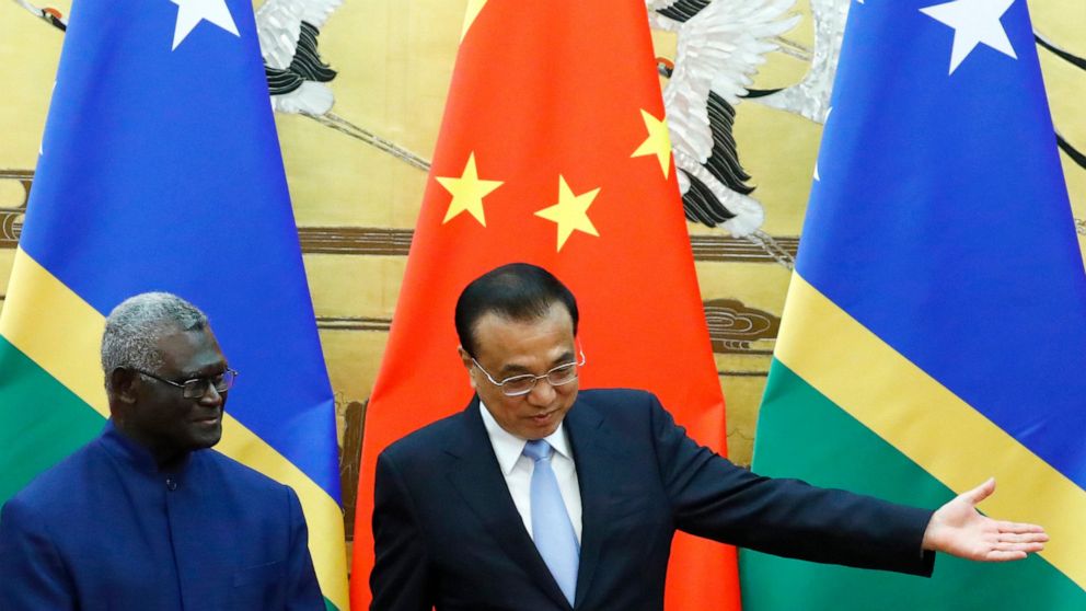 Solomon Islands says China deal won't include military base