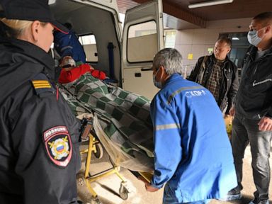 Russia to medevac wounded in school shooting to Moscow