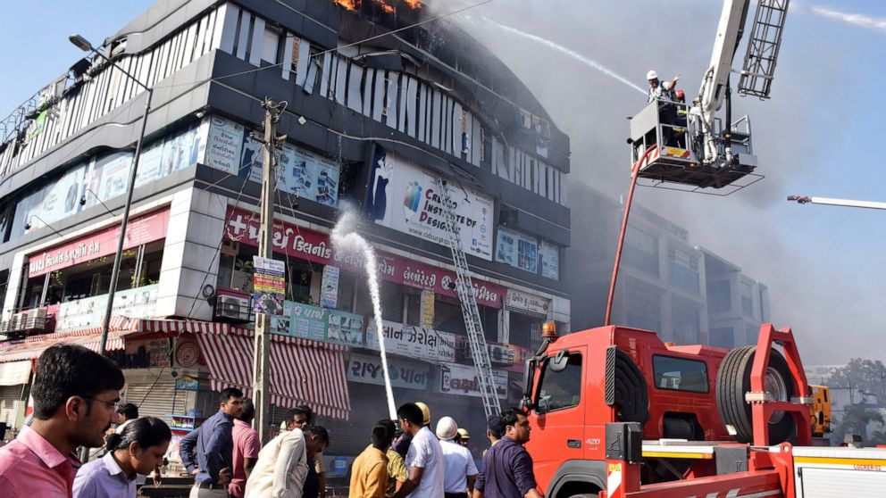 Fire In Tutoring Center Kills 19 Students In Western India Abc News