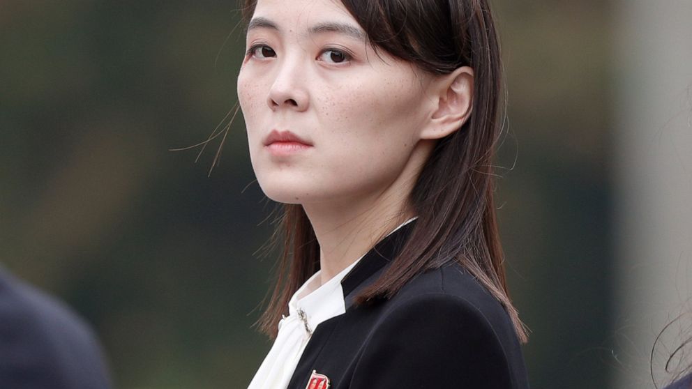 Kim's sister: NKorea willing to talk if Seoul shows respect