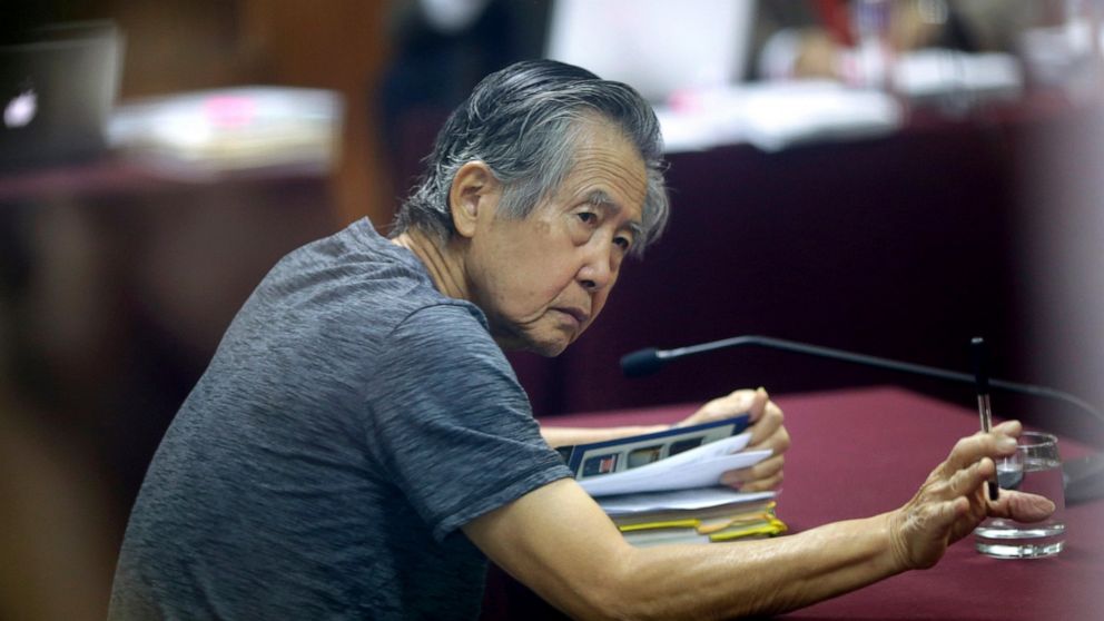 Peruvian court OKs prison release for ex-President Fujimori