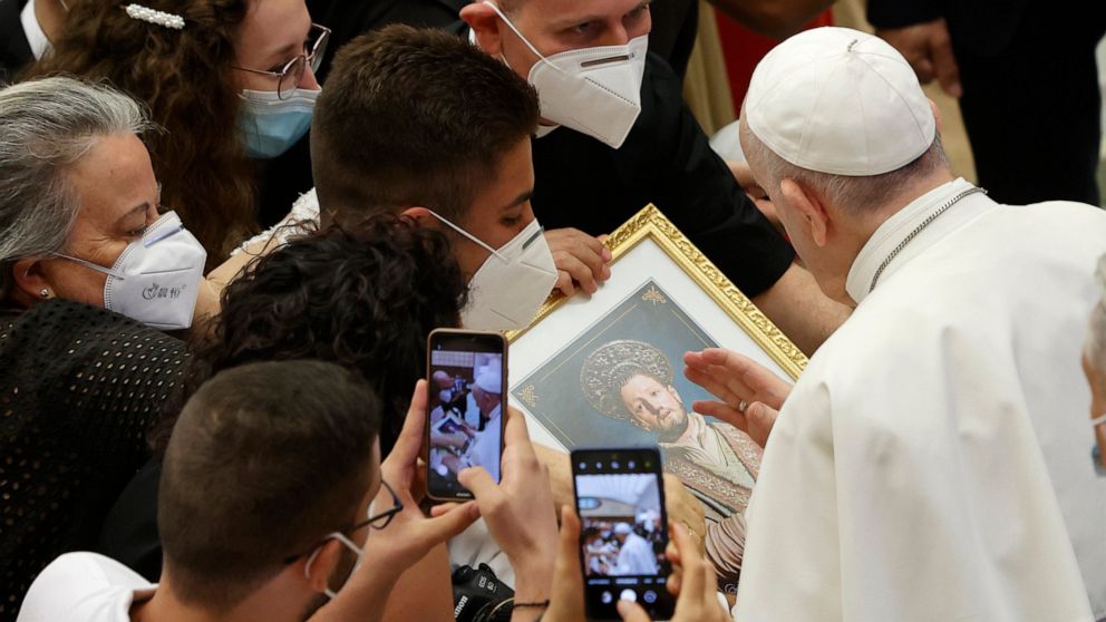 Heaven can wait, maybe, but not a phone call for the pope