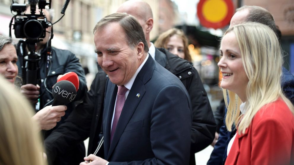 Lofven steps down, paving way for Sweden's 1st female PM