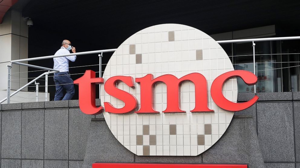 Taiwan chipmaker TSMC says quarterly profit $6 billion