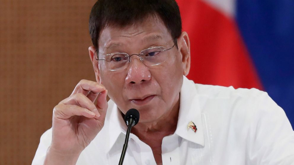 Philippine leader Duterte announces retirement from politics