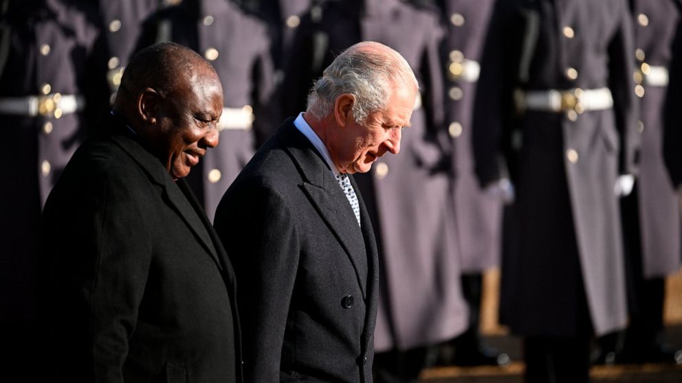 King Charles III Welcomes S. African Leader For Condition Stop By