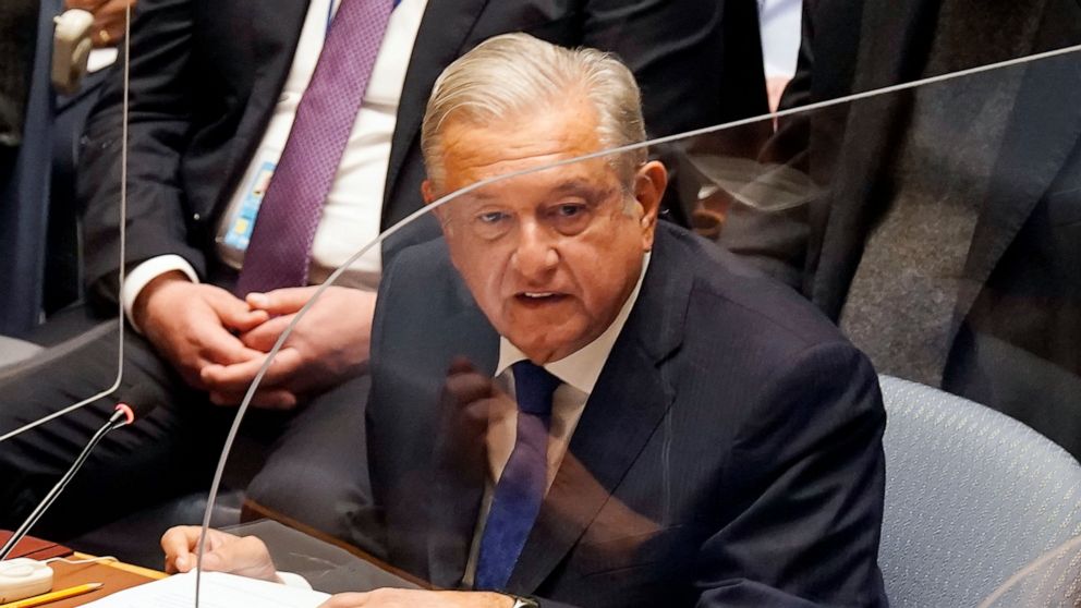 Mexico president reaches midterm with high approval rating